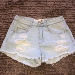 Cutoff Festival Jean Shorts